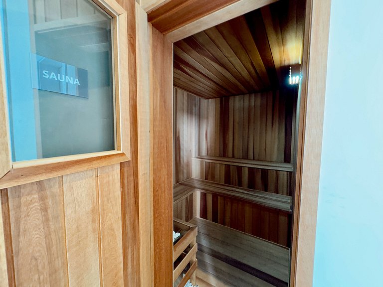 Studio moderno com conforto e praticidade