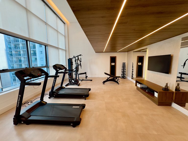 Apto com 2 quartos design e conforto em Pinheiros