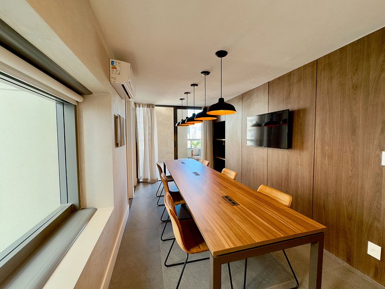 Apto com 2 quartos design e conforto em Pinheiros