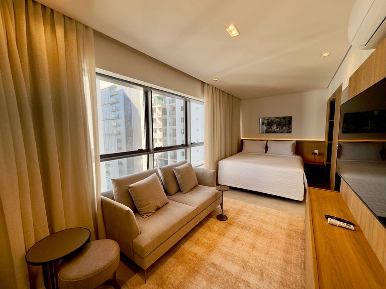 Studio Aconchegante 31m² | Design e Praticidade