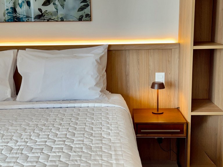 Apto com 2 quartos design e conforto em Pinheiros
