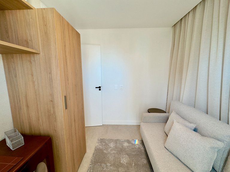 Apto com 2 quartos design e conforto em Pinheiros